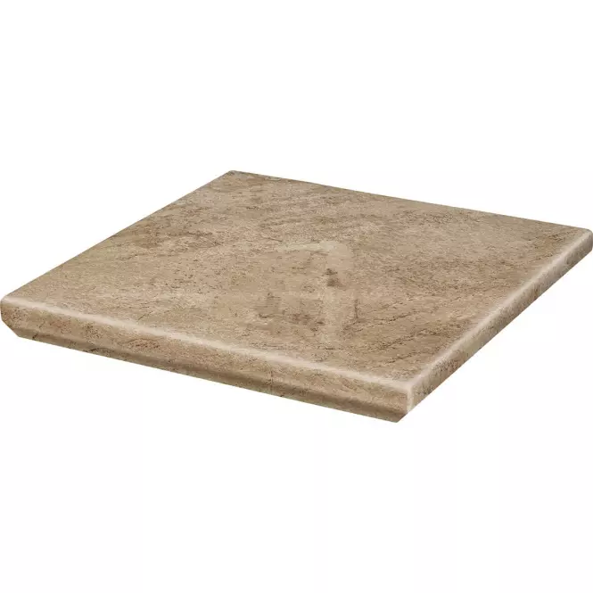 Schodová Dlažba Rohová Kapinos Mattone Pietra Beige 33/33