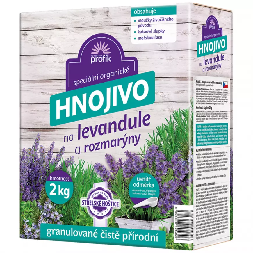 Baumax.cz: Profík - hnojivo na levandule a rozmarýny 2 kg