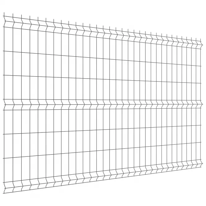 PLOTOVÝ PANEL 3D 1530X2500, DRÁT 3,1MM - ANTRACIT, RAL7016