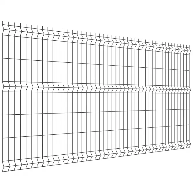 PLOTOVÝ PANEL 3D 1230X2500CM, DRÁT 4,0MM - ANTRACIT, RAL7016
