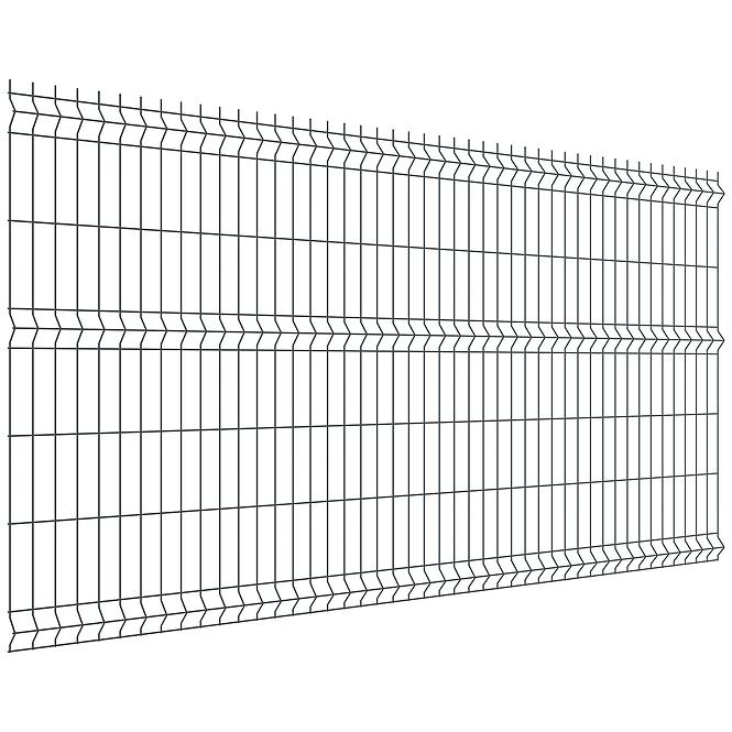 PLOTOVÝ PANEL 3D 1230X2500CM, DRÁT 4,0MM - ANTRACIT, RAL7016
