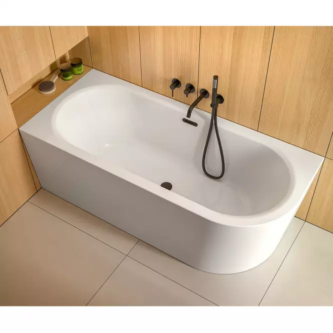 Vaňa Avita A-Line 150/75 Leva+Click Hodiny Zlatá S Tenk,9