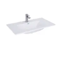 Umyvadlo Merkado Slim 80 bílý