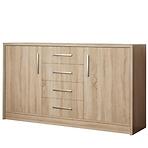 Komoda Genewa 140 cm Dub Sonoma