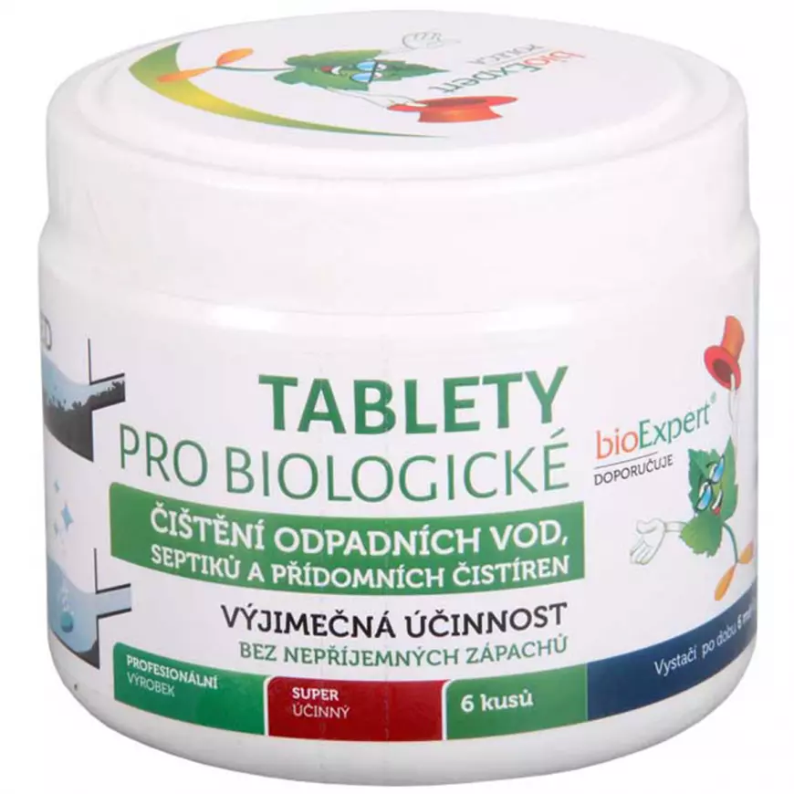 Baumax.cz: Tablety do septiku Bioexpert šumivé 6 ks
