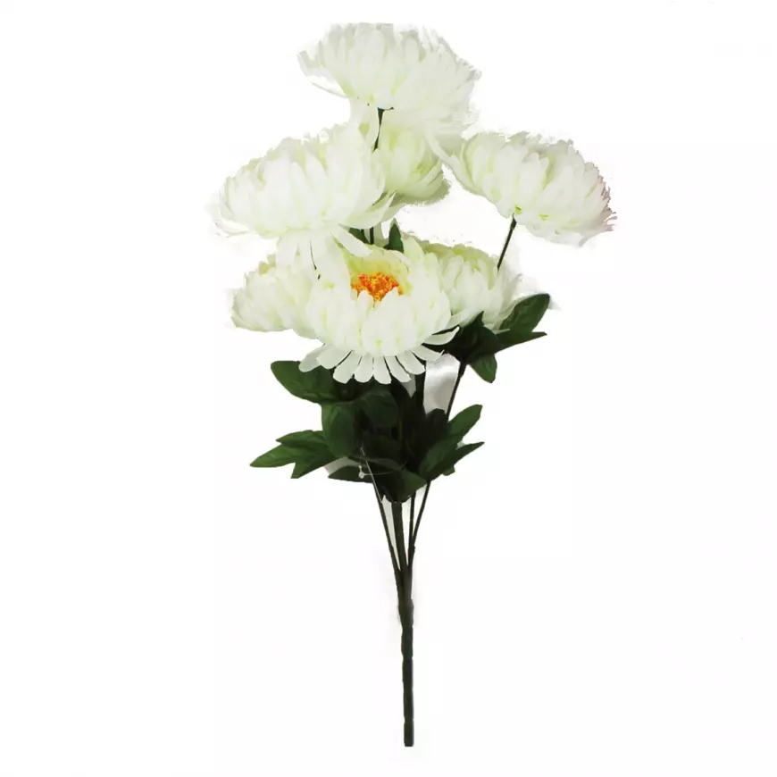 Kytice cryzantém - 7 květů 60cm mix 443473