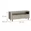 Tv stolek Novado 6NV 140 clay gray,2