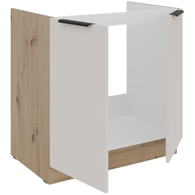 Kuchyňská skříňka Solea cashmere/artisan 80ZL 2F BB
