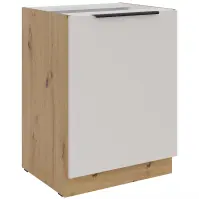 Kuchyňská skříňka Solea cashmere/artisan 60D 1F BB