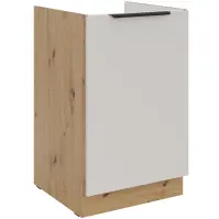 Kuchyňská skříňka Solea cashmere/artisan 50ZL 1F BB