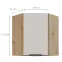 Kuchyňská skříňka Solea cashmere/artisan 60x60 GN-72 1F (45°),2