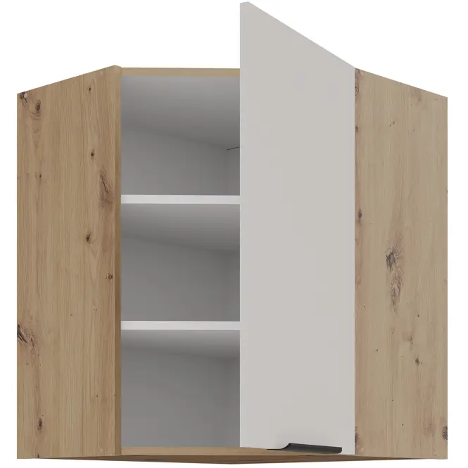 Kuchyňská skříňka Solea cashmere/artisan 60x60 GN-72 1F (45°),3