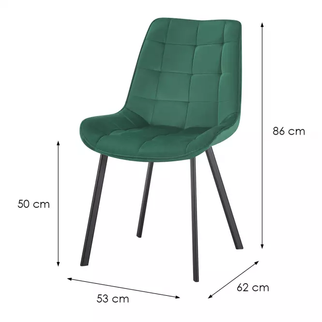 Židle Ore 12322 Zelená