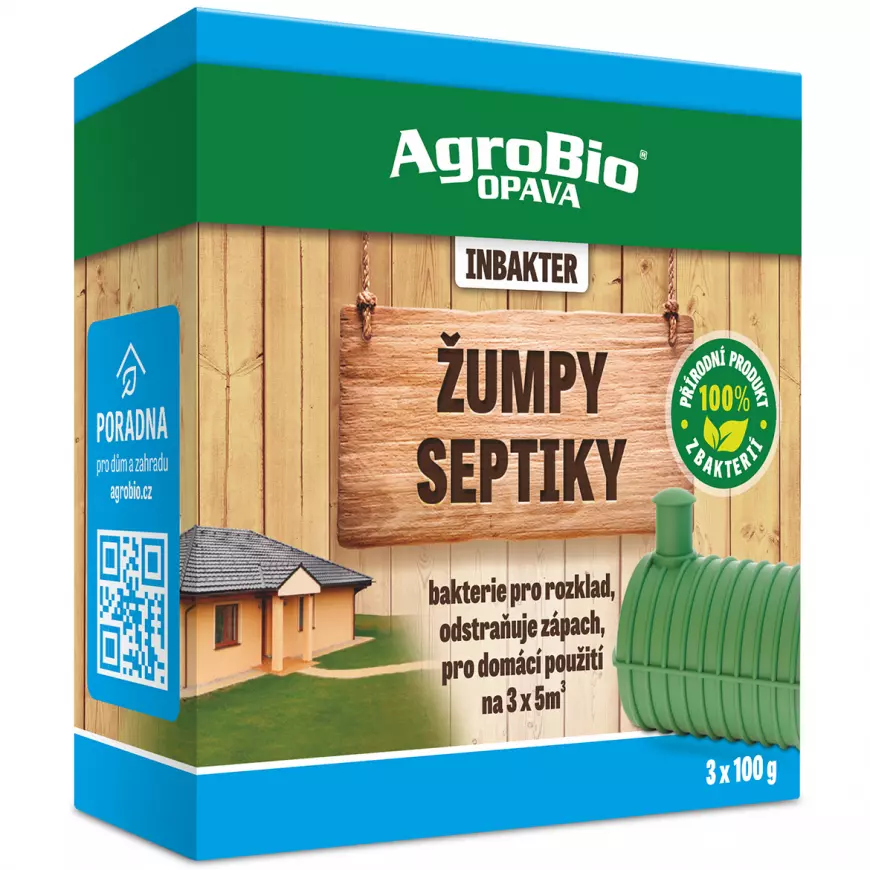 Baumax.cz: Inbakter žumpy a septiky - 3x100 g