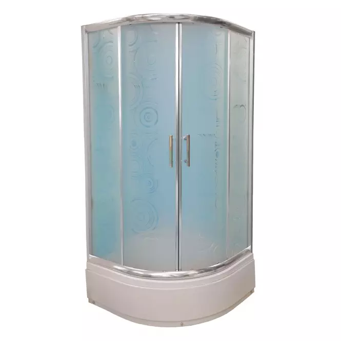 Sprchový kout čtvrtkruhový a1900w 90/170 ring