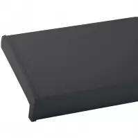 PVC parapet antracit 25x150cm