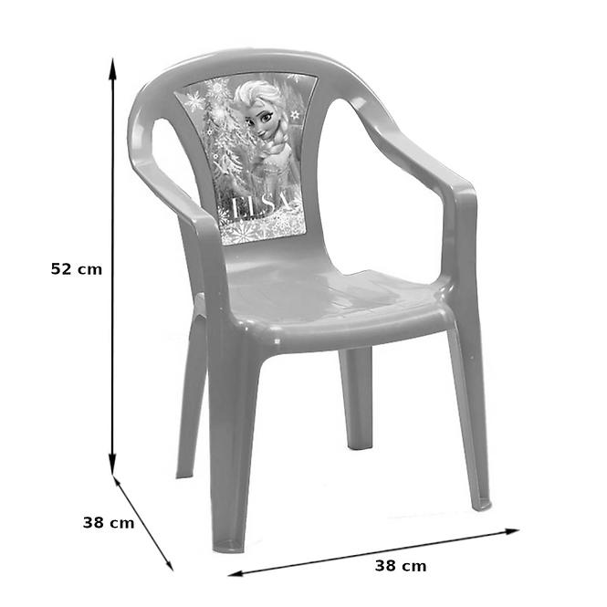 Dětská plastová židlička FROZEN,2