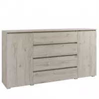 Komoda Cosmo C06 4S2D Dub Oslo