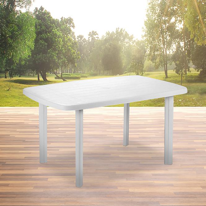 Plastový stůl FARO, bílý ,3
