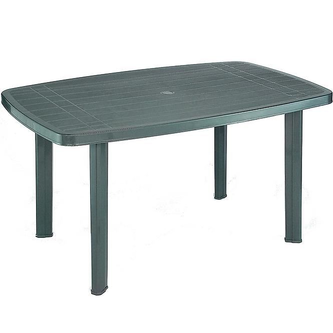 Plastový stůl FARO, zelený 