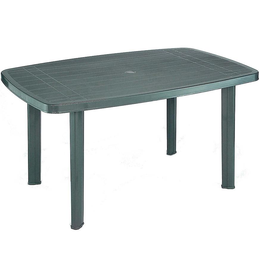 Levně Plastový stůl FARO, zelený