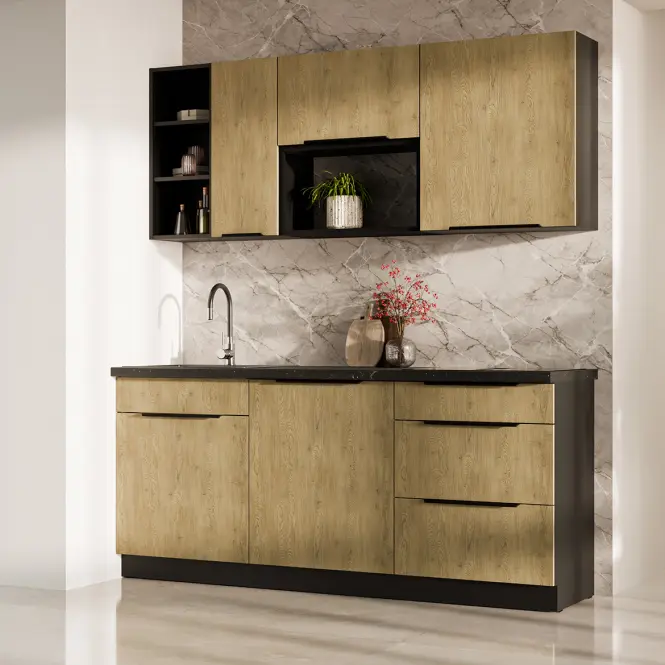 Kuchyňská skříňka Cremona Bl 60x60 Gn-108 1f (45°),12