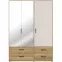Šatní skříň Mokkaro MOKS838-M802 1D2LUD4SZ,5