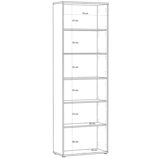 Regál Trevone T2KR811-D78
