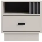 Noční stolek Allmo AL20 cashmere