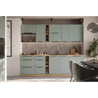 Kuchyňská linka Aria SA/AR 255 cm bez kuchyňské desky