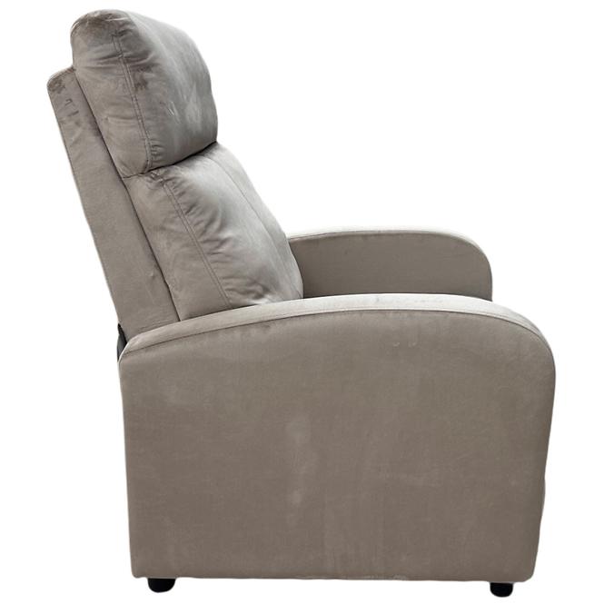 Křeslo Trier 12525 Bluvel 40 hnědý