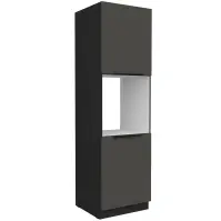 Kuchyňská skříňka Aria GR/BL Anti Fingerprint 60DP-210 2F