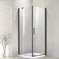 Sprchový kout Vela Black 80x80x190