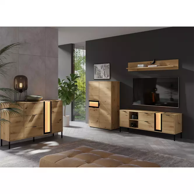 Polička Evolution EV/6A artisan/wood