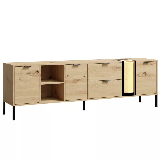 Tv stolek Evolution EV/4A artisan/wood