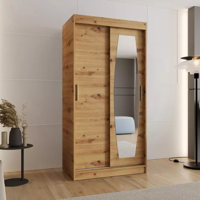 Šatní skříň Rossa 100 artisan,3