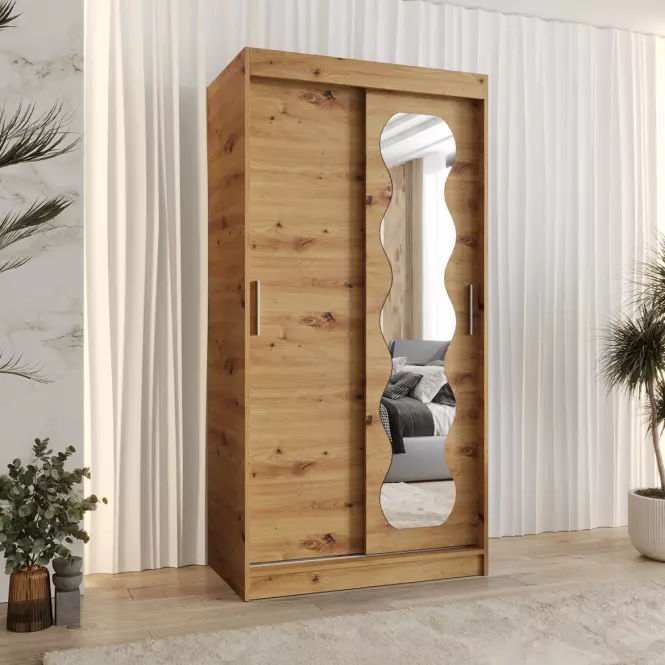 Šatní skříň Spoti 100 artisan,3