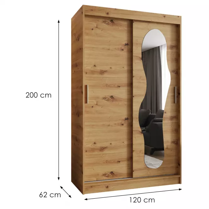 Šatní skříň Ultra 120 artisan,2