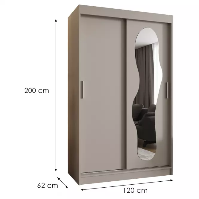 Šatní skříň Ultra 120 kašmír