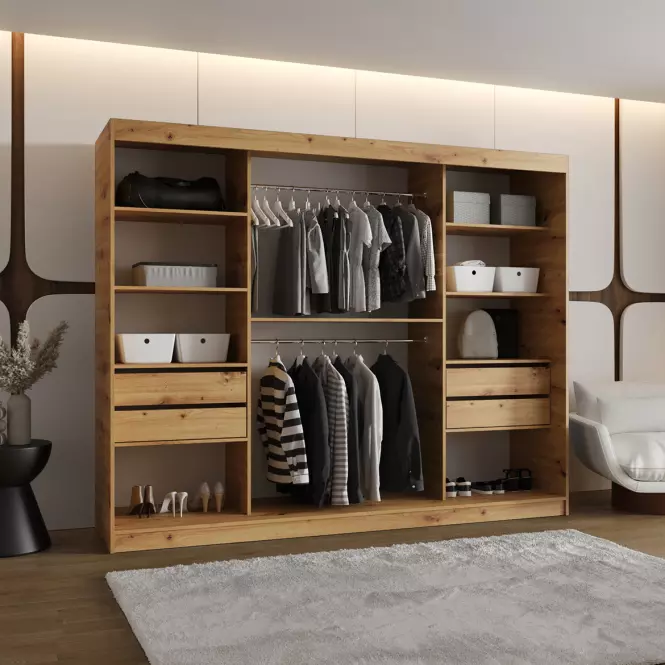 Šatní skříň Ultra 250 artisan,4