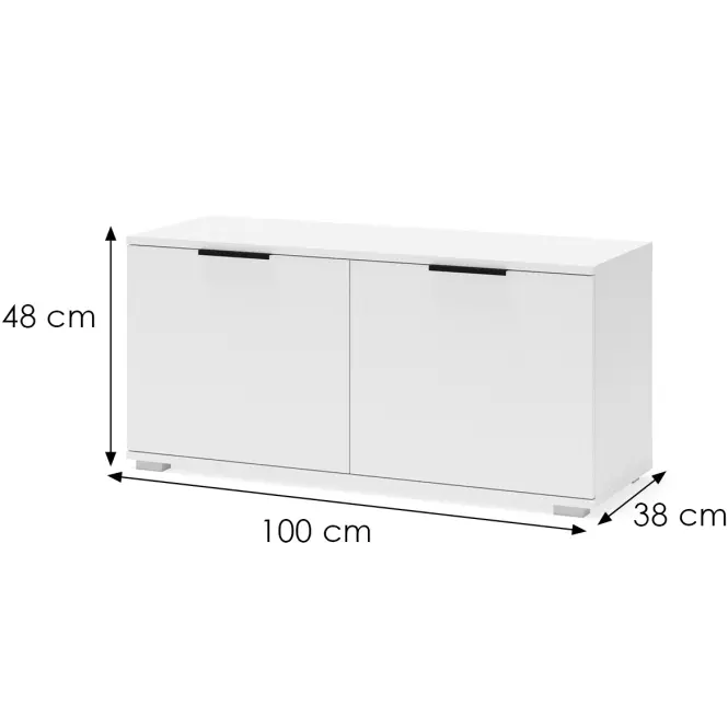 Botník Clif ST 100 bílá