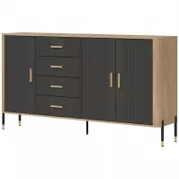Komoda Dante DT10 dub cremona/antracit
