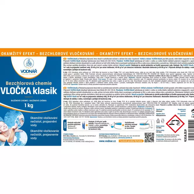 Vodnar Vločka klasik 1 kg