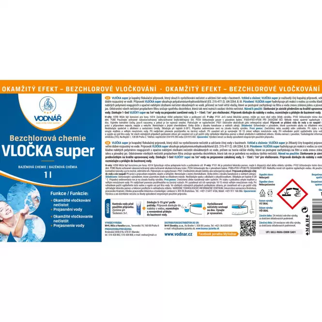 Vodnar Vločka Super 1l