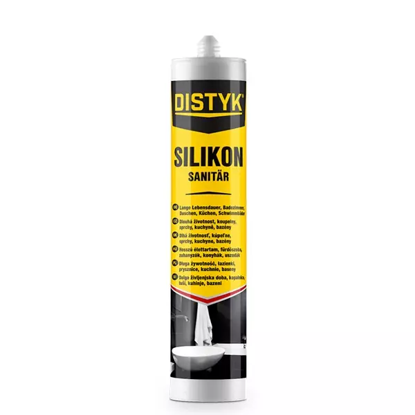 Den Braven Sanitární silikon DISTYK Line 280 ml transparentní