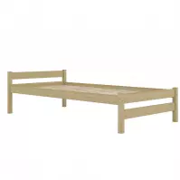 Postel Aleks 90x180 přírodní, nelakovaná