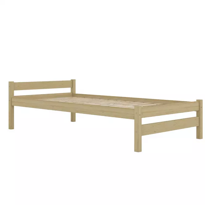 Postel Aleks 90x180 přírodní, nelakovaná