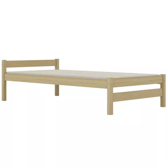 Postel Aleks 90x180 přírodní, nelakovaná