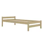 Postel Aleks 80x200 přírodní, nelakovaná