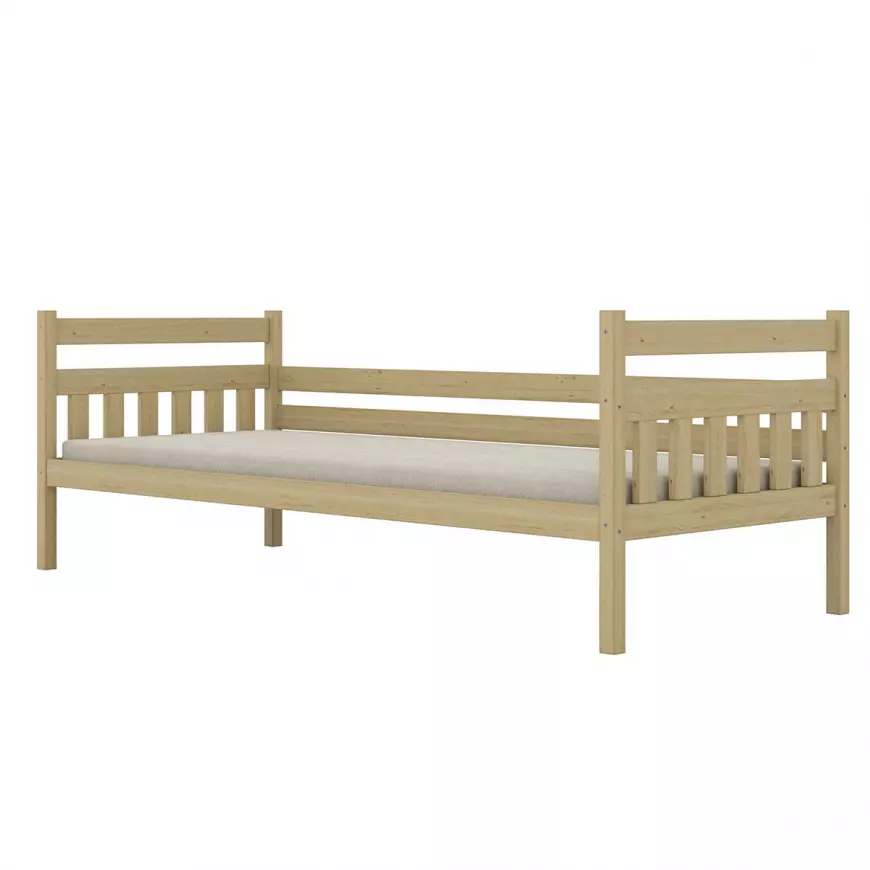 Postel Dawid standard 80x180 přírodní, nelakovaná